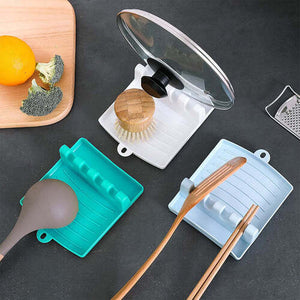 Multi-Use Kitchen Utensil & Pot Lid Holder