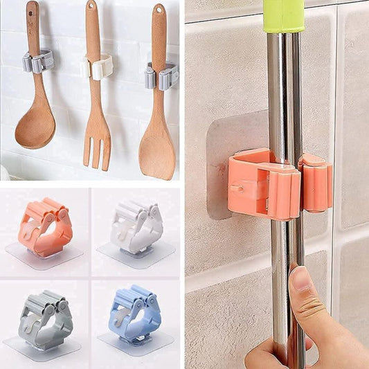 Anti-Slip Mop/Broom Holder Multipurpose (1 Pc)