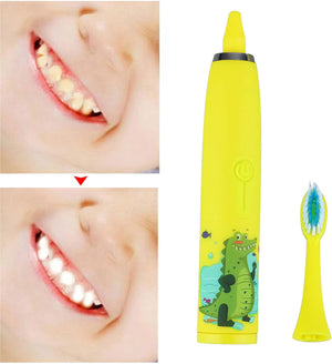 (Pack of 2) Waterproof Electric Head Cell Operated Toothbrush For Adult Use