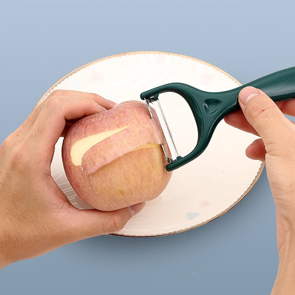 Plastic Veggie & Fruit Peeler (2 in 1)