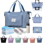 Large Capacity Folding Travel Bag Lightweight Waterproof Carry-on Luggage Bags