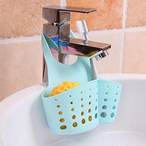 (Pack of 3) Kitchen Bathroom Sponge Soap Water Draining Hanging Plastic Holder Organizer
