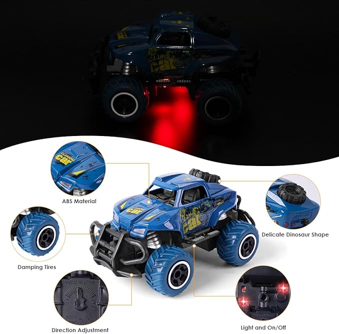 Mountain Cross Country Wireless Remote Jeep Control Off Road Vehicle Model Toy with Box For Kids