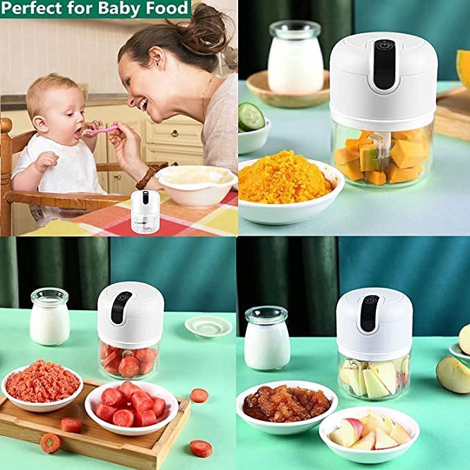 Portable Rechargeable Mini USB Food Processor Chopper