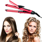 2 in 1 NOVA NHC 2009 Hair Curler and Straightener For Women