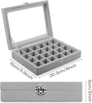 Classic Triangle Shape Wood Jewelry Storage Box with Snap Closure Velvet Lining For Women