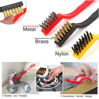 Gas Stove Cleaning Wire Brush 3Pcs/Set