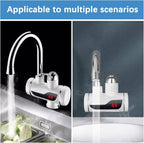 Tankless Electric Instant Tap Hot Water Heater Faucet For Kitchen Use