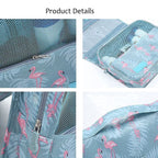 High Capacity Makeup Travel Bathroom Toiletries Wash Classification Hook Cosmetic Organizer Storage Bag for Women