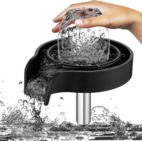 Automatic Cup Washer Kitchen Sink Glass Rinser Faucet Attachment Bottle Quick Flushing Device Water Saving Cleaner