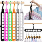 (Pack of 3) 9 Hole Magic Clothes Hanger