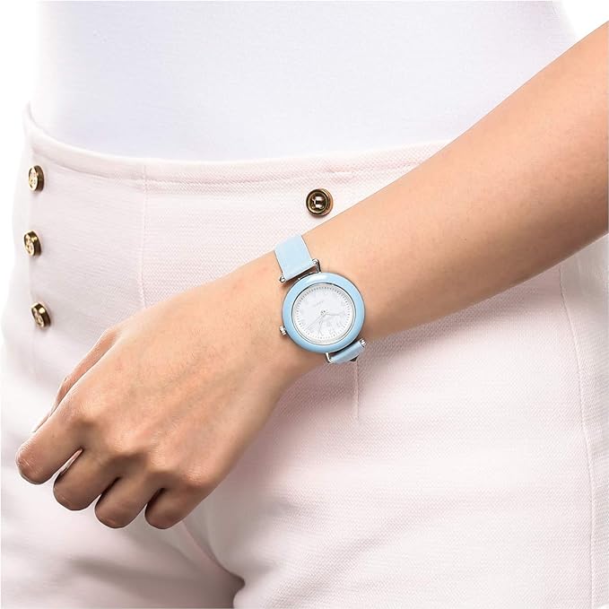 Interchangeable Ladies Watch Set Bands With 2 Watches and 21 Straps for Use in Every Occasion