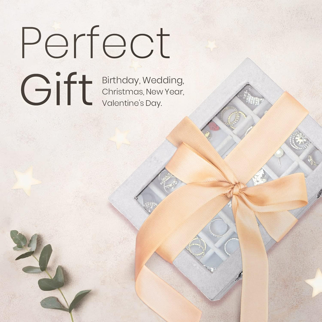 Classic Triangle Shape Wood Jewelry Storage Box with Snap Closure Velvet Lining For Women