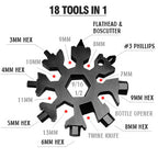 18 in 1 Snowflake Multi Tool