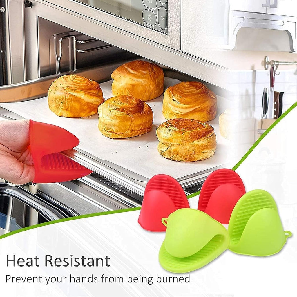 Heat-Resistant Silicone Pot Holder Pair