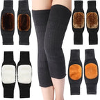 Thick Warm Wool Knee Warmer Pads – Super Elastic Knee Support Protector