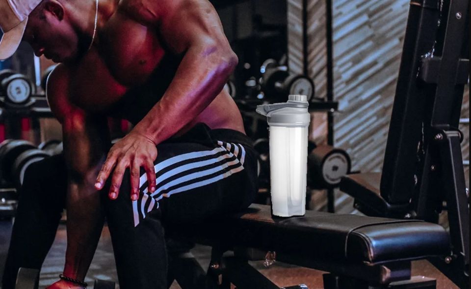 Multi Purpose Plastic Easy Grip Leak Proof Shaker with Mix Ball Blender Water Bottle BPA Free 750ml Use for Gym Smoothies and Batters Fitness Workout Sports Protein Shaker with Whisk Ball