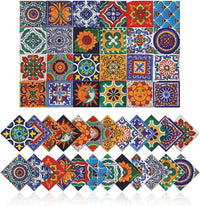 2D Home Decor Tile Sticker For Bathroom & Kitchen Use in Room Wall or Table 36/72 Pcs