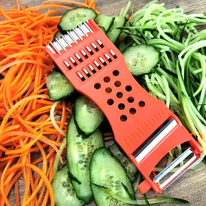 Mini 5-In-1 Multi-Use Handheld Peeler Grater