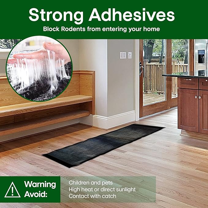 Imported Sticky Mouse & Rat Trap Sheet with Powerful Stickiness & Highly Adhesive Bond