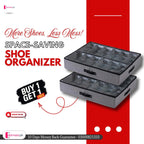 Buy 1 Get 1 Free High Quality Space Saving Shoe Organizers With Hard Foam