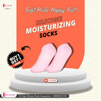 Buy 1 Pair Get 1 Pair Free Offer 4 Pcs Silicone Moisturizing Socks for Foot Care
