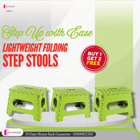 Buy 1 get 2 free Offer Lightweight Folding Step Stool 3 Pcs
