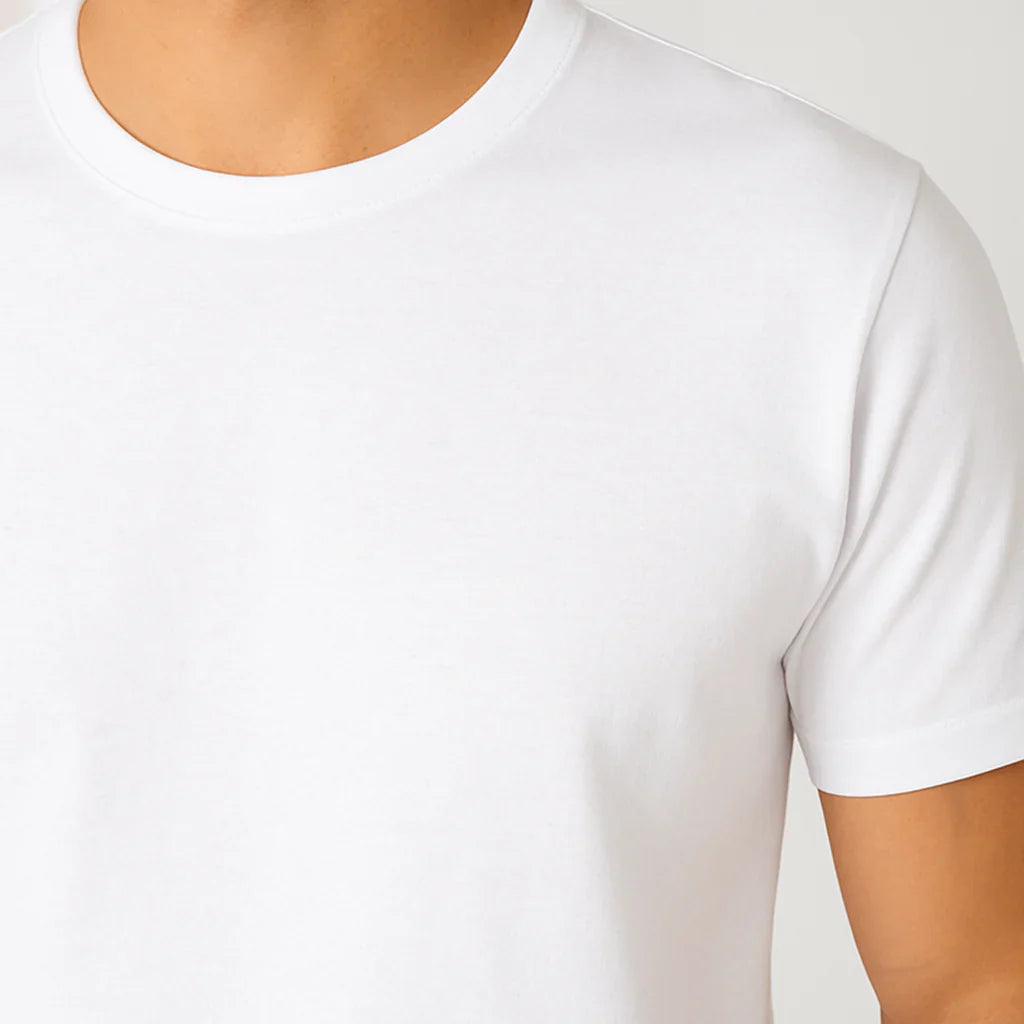 White Basic T-Shirt
