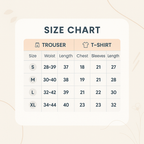 Winter Peach Clouds Sleep Co-Ord Set