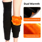 Thick Warm Wool Knee Warmer Pads – Super Elastic Knee Support Protector