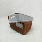 Deluxe Storage Basket With Lid