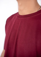 Maroon Basic T-Shirt
