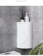 360 Degree Plastic Single and Double Layer Rotatable Corner Cabinet For Home Use