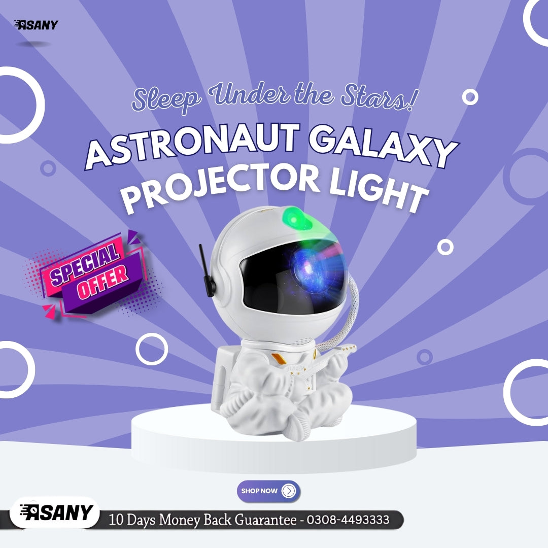 Imported Astronaut Galaxy Projector Light Trending Modern and Stylish