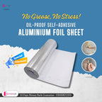 Kitchen Oil Proof Self Adhesive Aluminum Foil Sheet