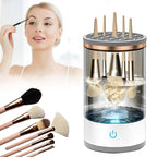 3 in 1 Automatic Rechargeable Electric Stand Makeup Brush Cleaner and Dryer For Women