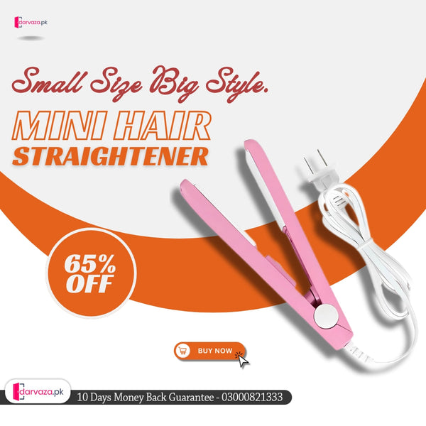 Mini Pocket Friendly Make Time Hair Straightener For Women