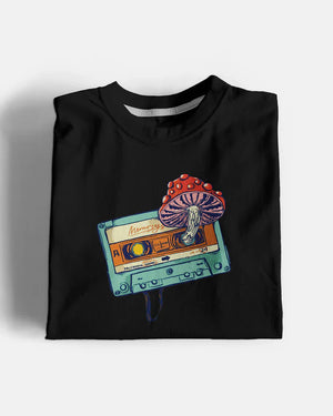 Mushroom Cassette Graphic T-Shirt