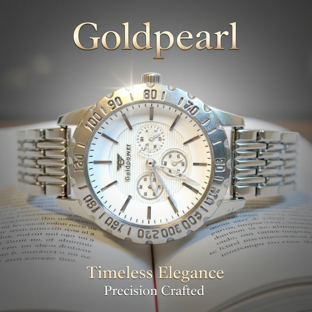 Silver Chronos Luxury Edition Watch