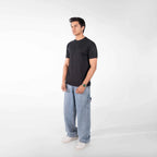 Jet Black Basic T-Shirt