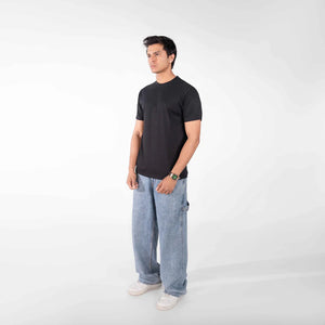 Jet Black Basic T-Shirt