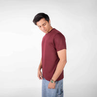 Maroon Basic T-Shirt