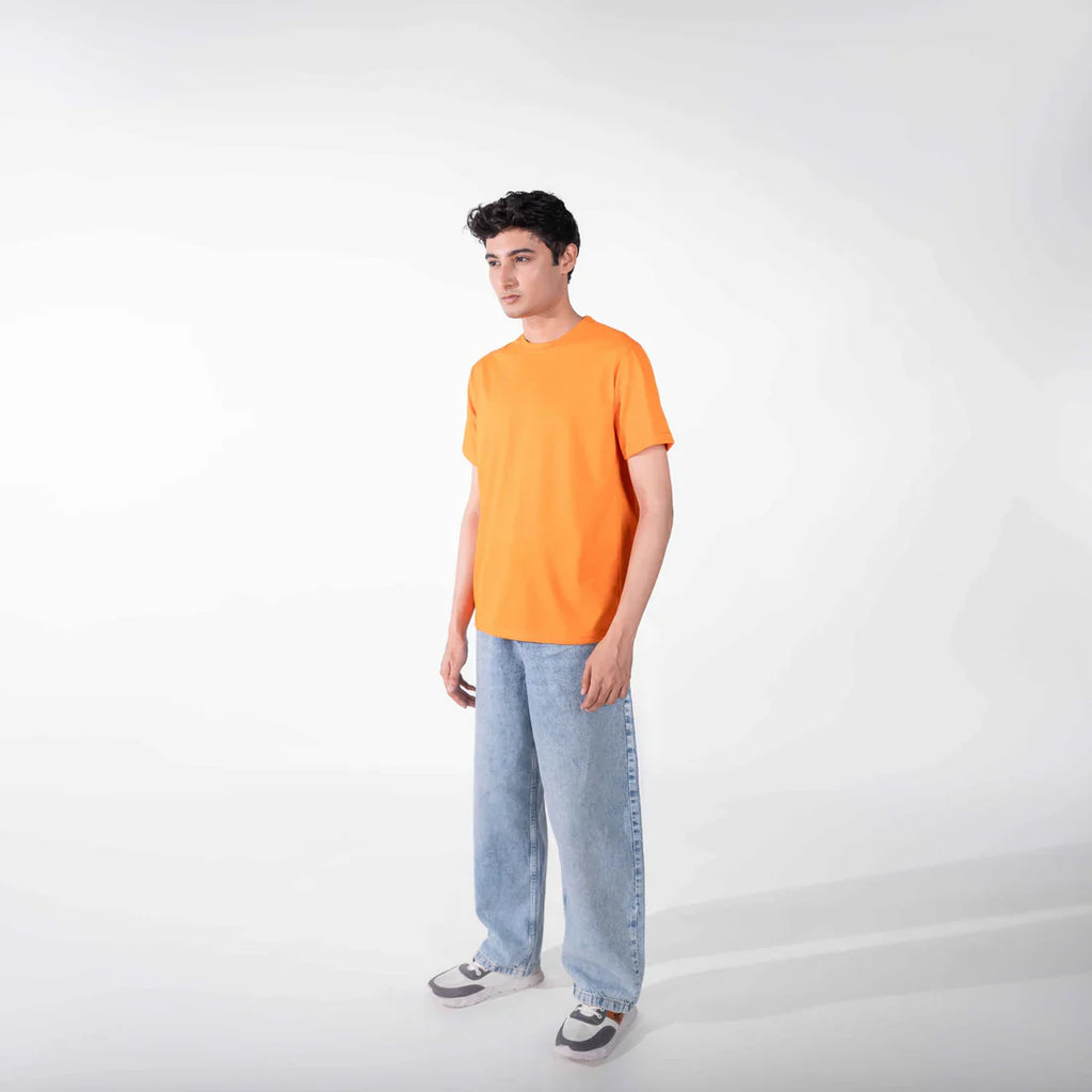 Orange Basic T-Shirt