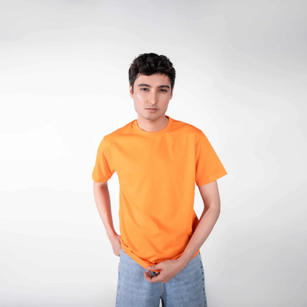 Orange Basic T-Shirt