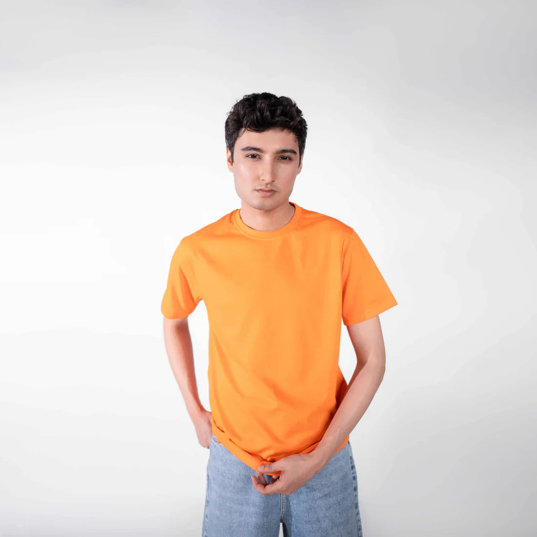 Orange Basic T-Shirt