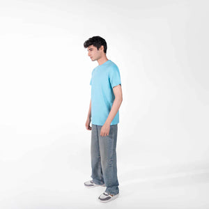 Sky Blue Basic T-Shirt