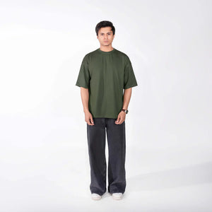 Oversize Olive T-Shirt