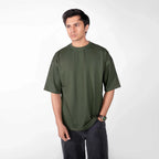 Oversize Olive T-Shirt