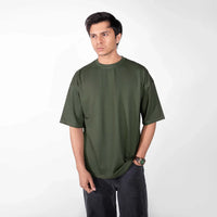 Oversize Olive T-Shirt