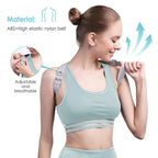 Intelligent Posture Corrector Back Brace for Men and Women Fully Adjustable Straightener for Mid, Upper Spine Support Neck, Shoulder, Clavicle and Back Pain Relief